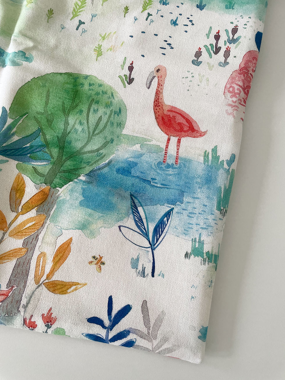 Thumbnail: 'Safari Watercolour' Baby Changing Mat - Padded - Foldable - Travel - PVC Backed