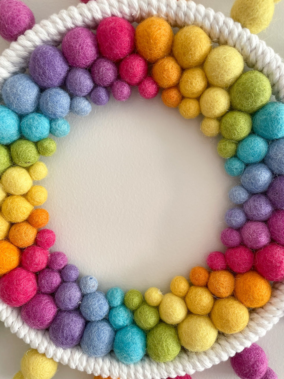 Thumbnail: 27cm Bright Rainbow Sunshine Wall Hanging