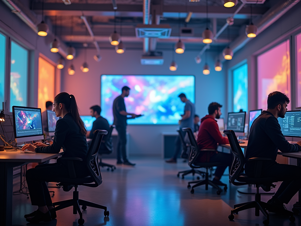 Sala Imersiva com sensores de movimento: Experiências interativas