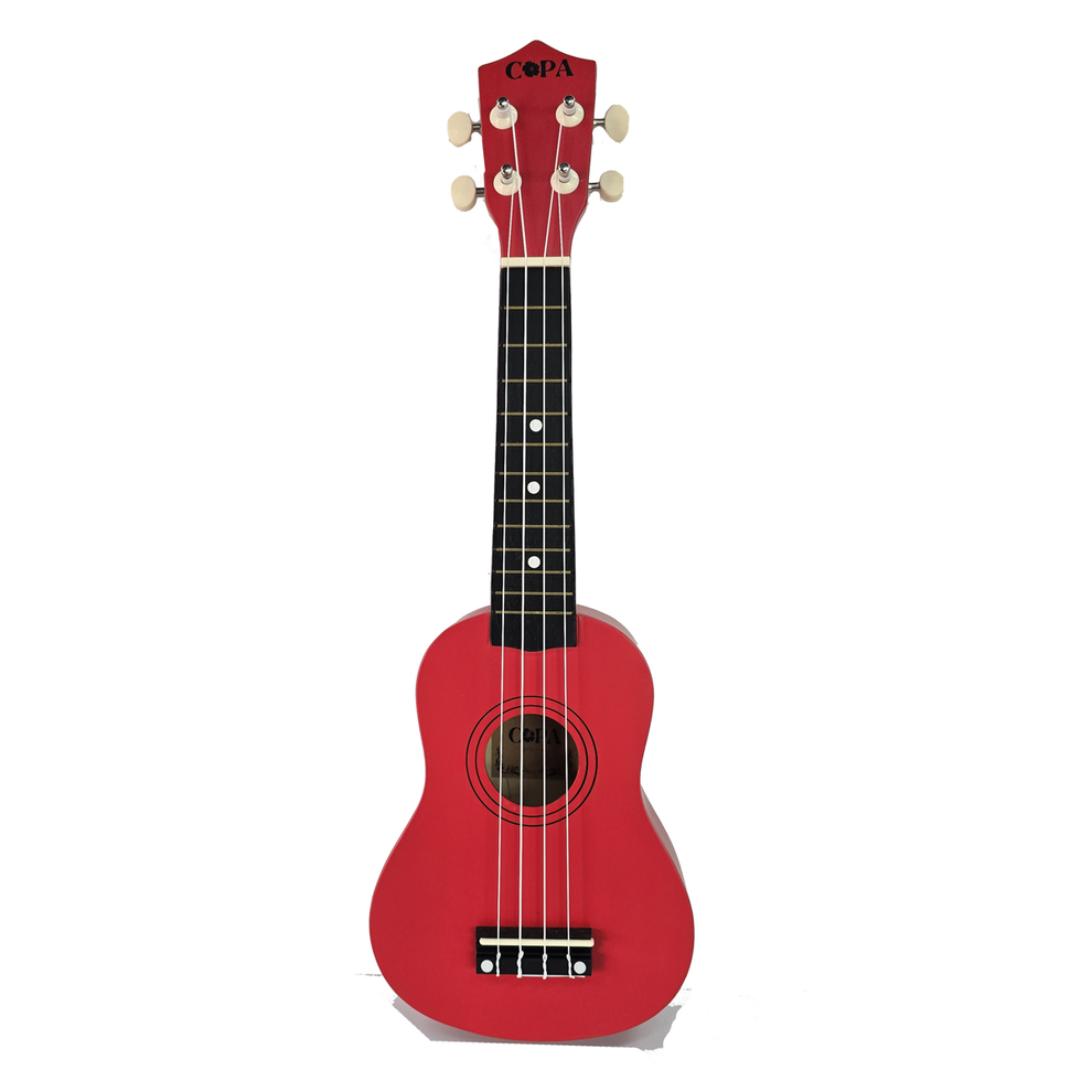 COMBO UKELELE ROJO CON ACCESORIOS