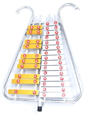 LIRA NACIONAL 25 TECLAS CON BOLILLO, FAJA