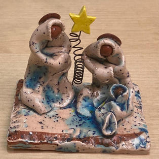 Nativity Scene by Simon and Liz