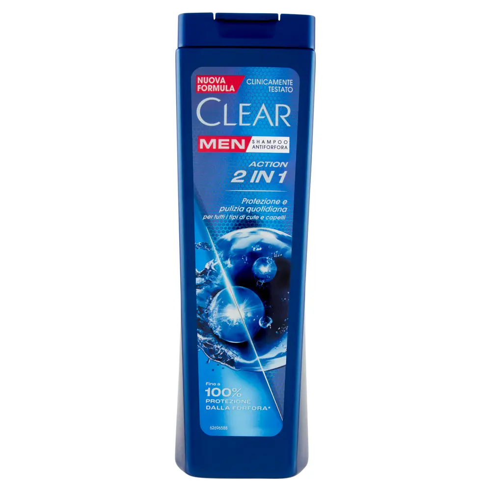 CLEAR SHAMPOO 225 ACTION 2IN1