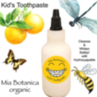 Organic Kid's Toothpaste