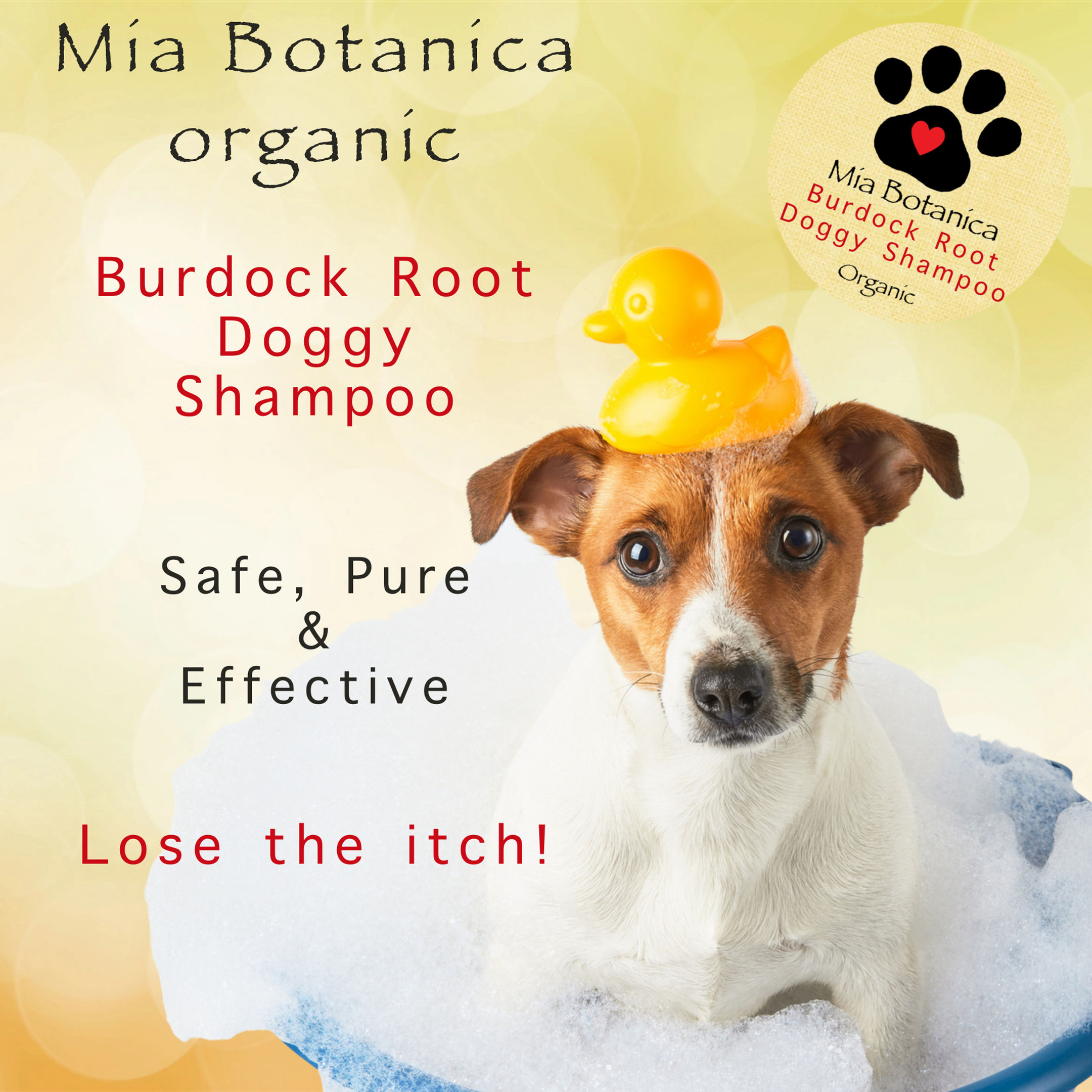 Burdock Root Doggy Shampoo