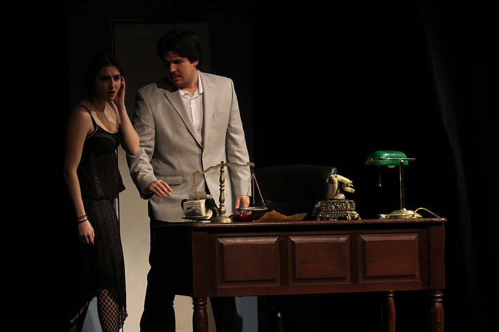 Martelli (Angel Aguilar) slapped Irene and then tried to immediately apologize but it was too late.