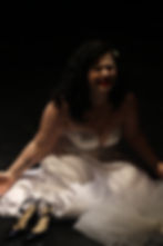 Leah (Bella Davidson) fell on the ground sobbing after running out from her wedding because her fiancé was cheating on her with her best friend and maid of honor.