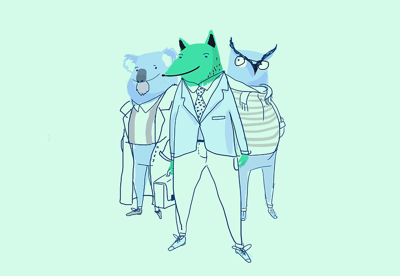 動物のイラスト