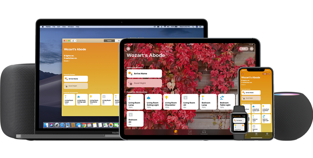 Wozart products work with Apple HomeKit ecosystem.