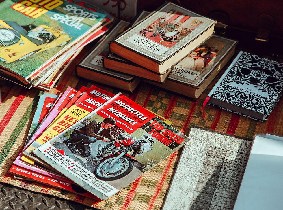 Vintage Books and Magazines