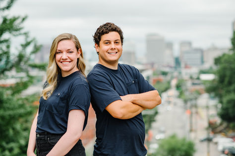 Headshots at Libby Hill Park in Richmond, Virginia