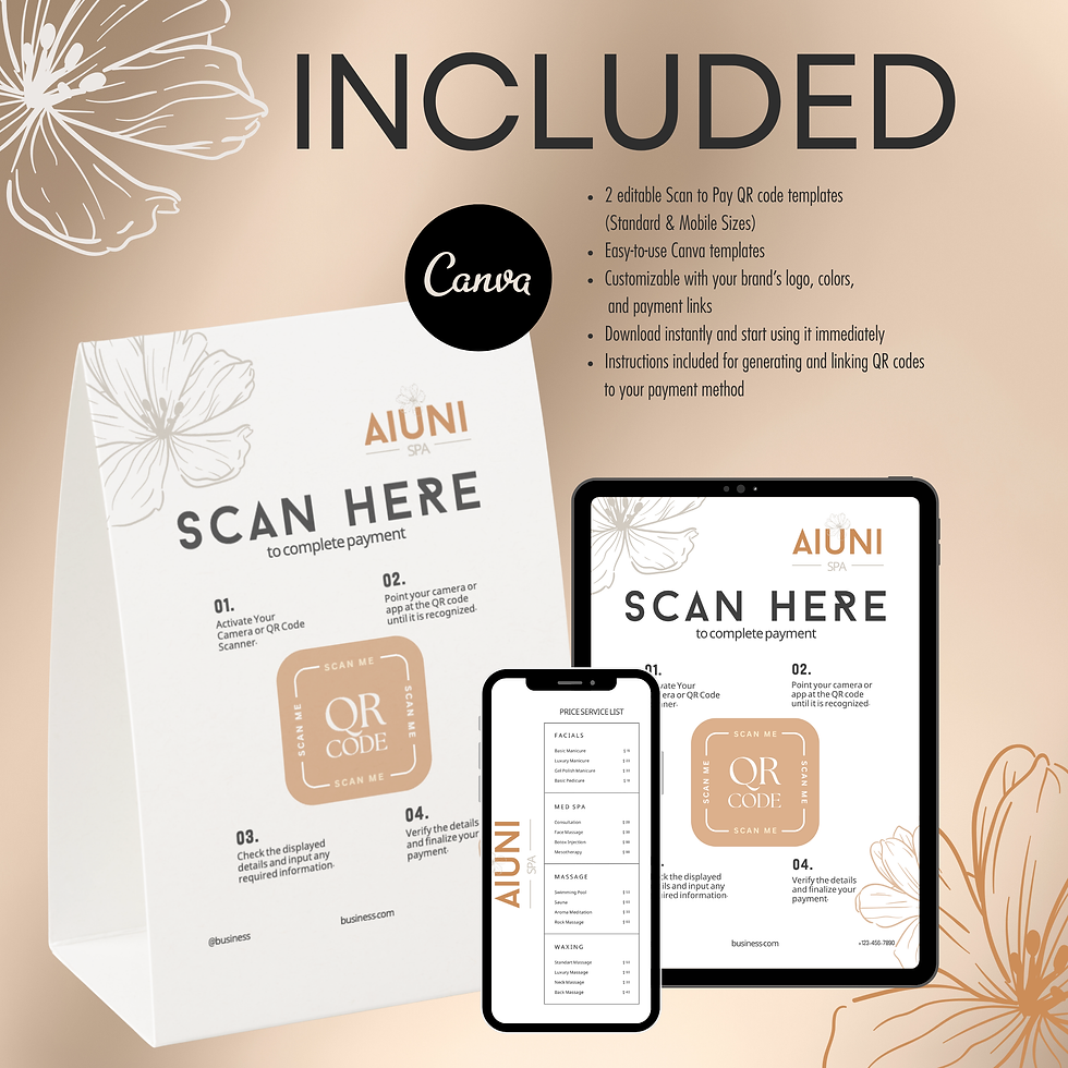 Miniatura: Mega Paquete para Negocios de Spa – Formularios Editables para Esteticistas, Kit de Branding y Plantillas en Canva
