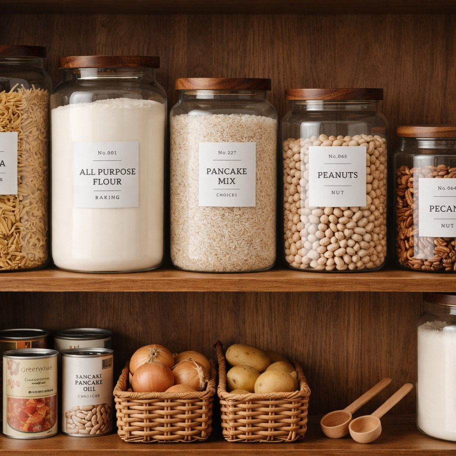 Pantry Lid Jar