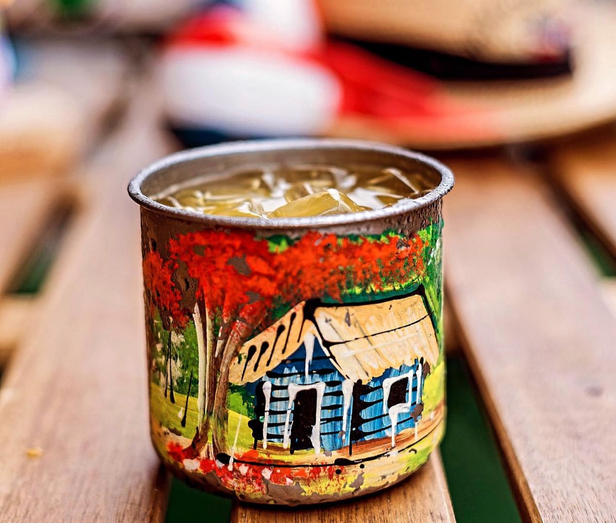 Arranged Food and Objects