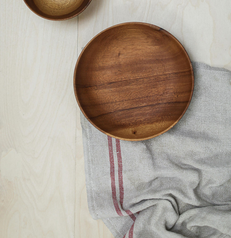 Acacia Wood Dish