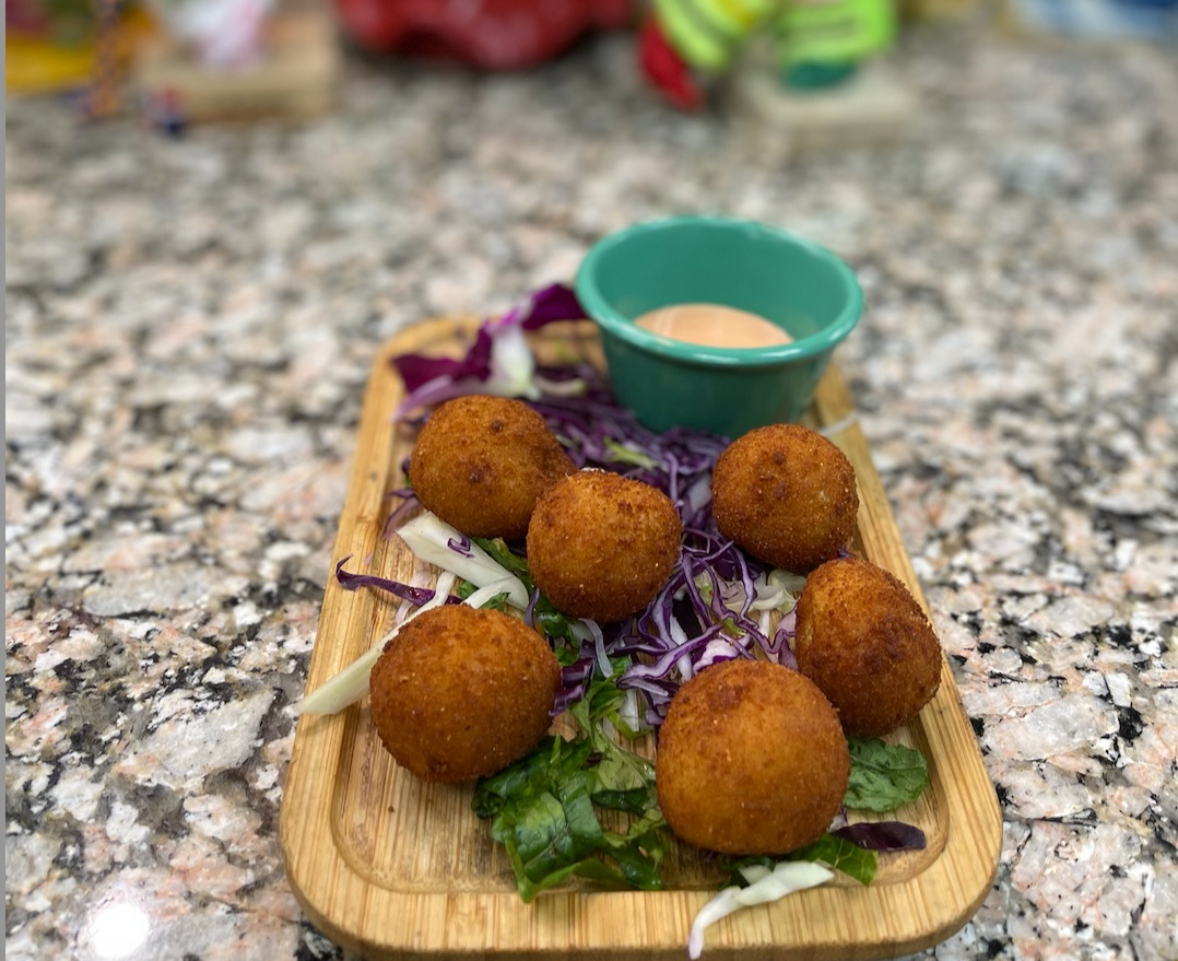 Arranged Food and Objects