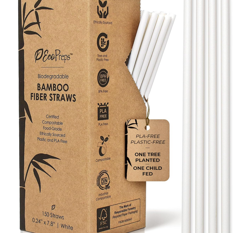 Bamboo Fiber Straws