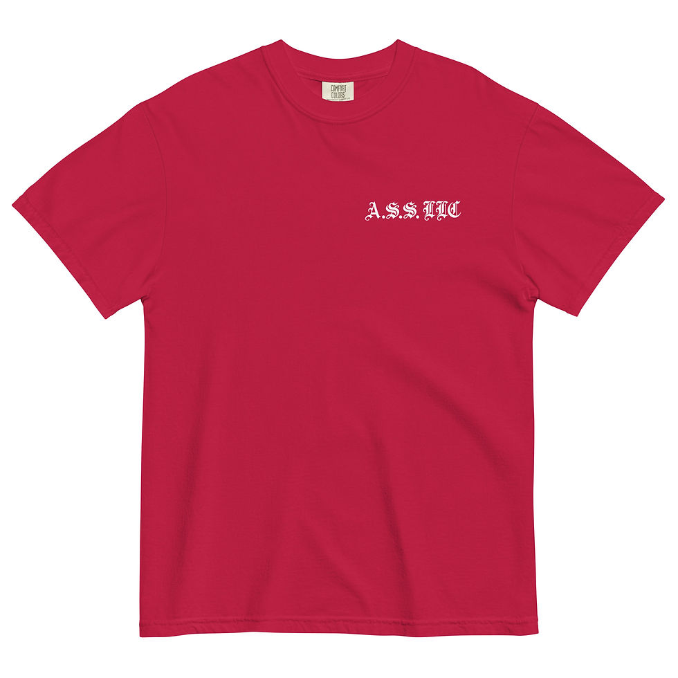 Thumbnail: IM NOT DEAD -Unisex garment-dyed heavyweight t-shirt