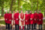 Groomsmen dressed in kurtas at Cherry Creek