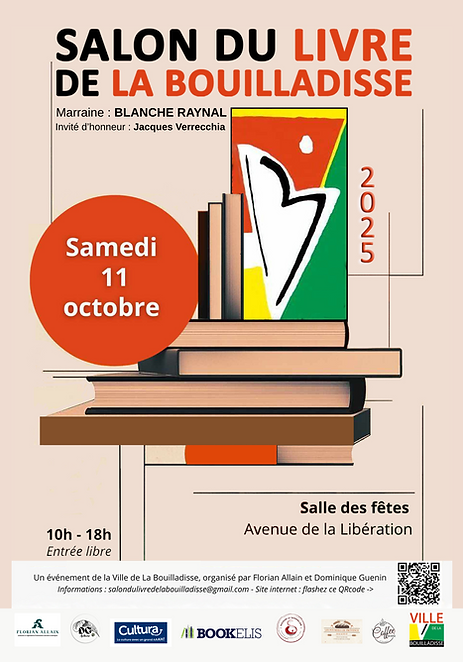Affiche de la 2e édition du Salon du livre