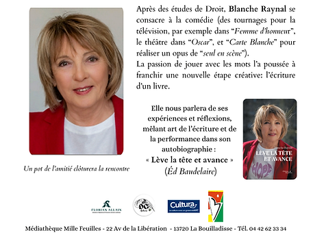 Rencontre littéraire à la médiathèque