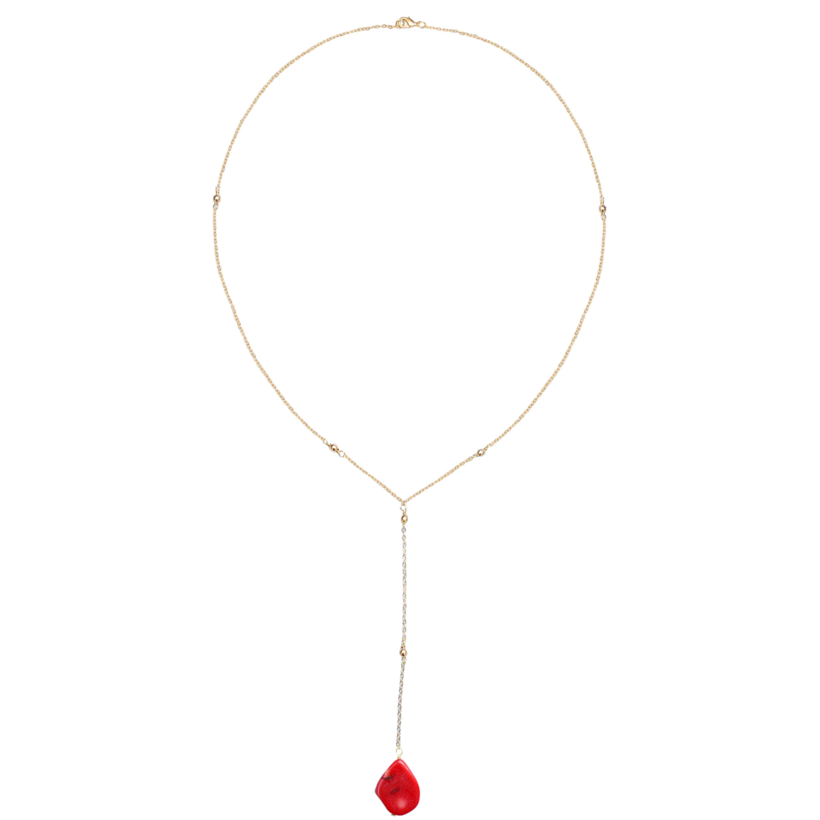 Collier Cravate Coral