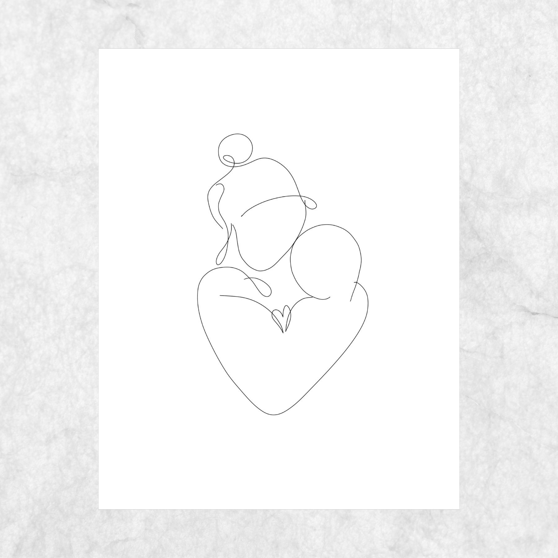 Illustration - Mère-enfant Artline