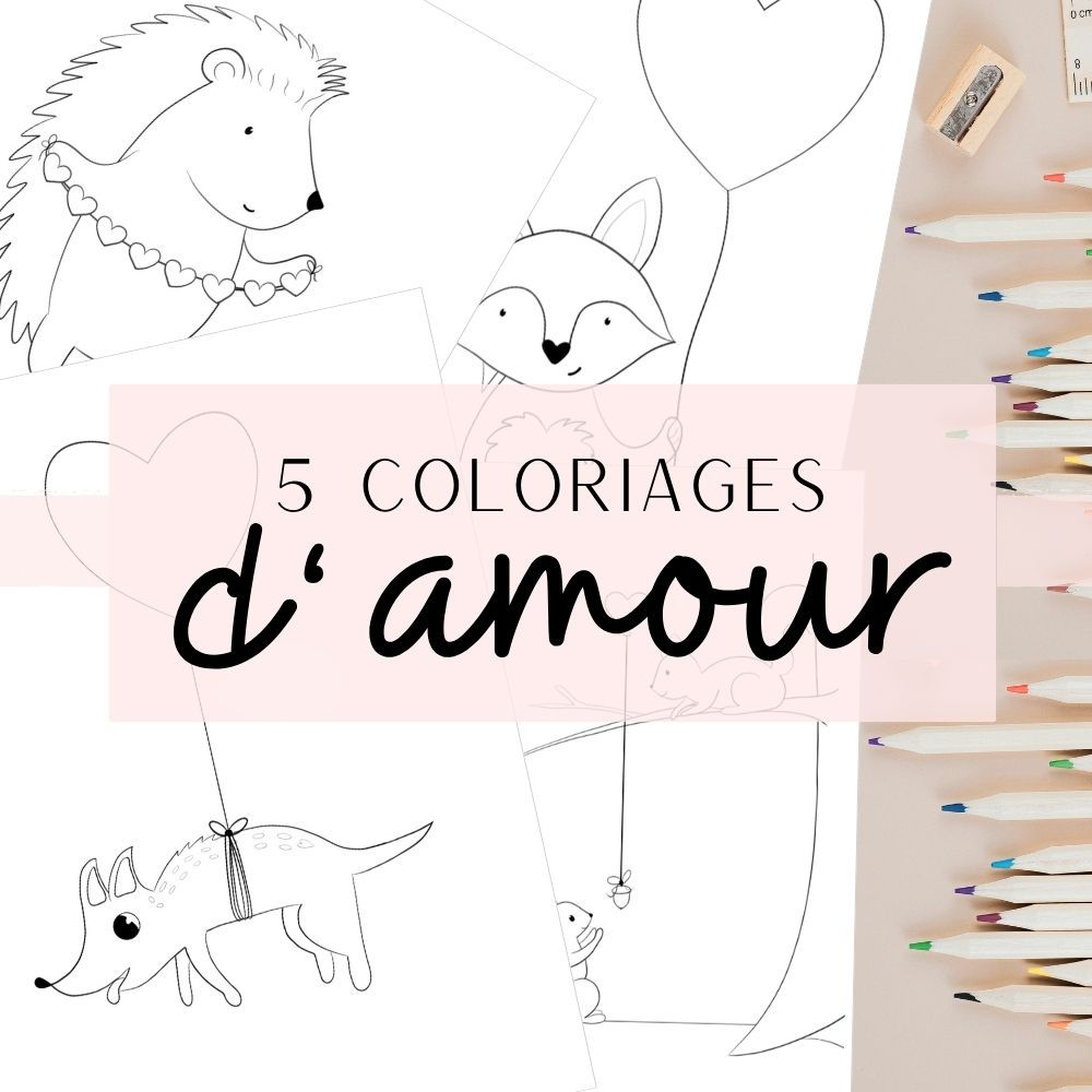 Coloriages Amour