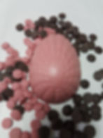 Ovo Chocolate Ruby Recheado Ganache Chocolate 70%