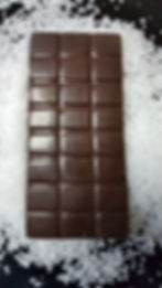 Tablete de Chocolate Amargo com Flor de Sal
