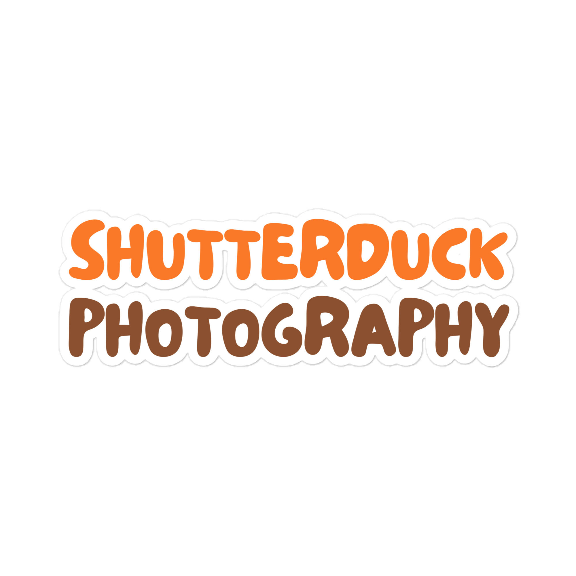 ShutterDuck Photography Die-cut Stickers