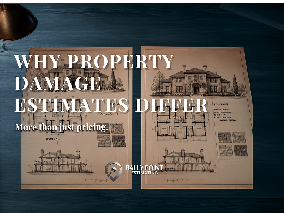 Why Property Damage Estimates Can Differ