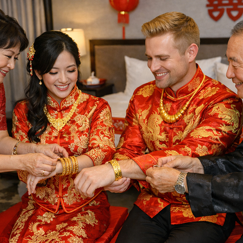 Why Your Gweilo Groom Needs the Gold Pigs