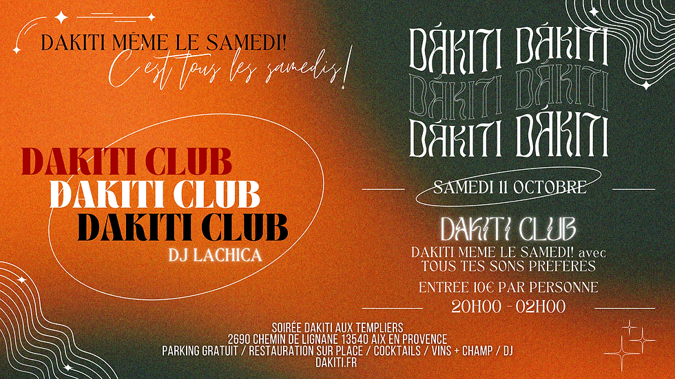 DAKITI CLUB x DJ LACHICA