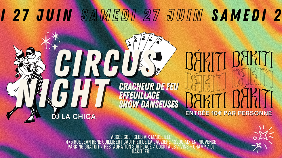 CIRCUS NIGHT | DJ LA CHICA