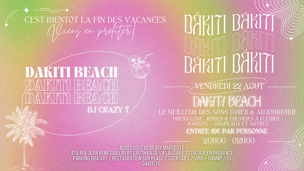 EPISODE 21 : DAKITI BEACH x DJ CRAZY T