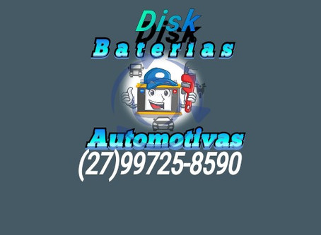 A Bateria do seu veículo não funcionou? Disk Baterias Automotivas! Atendemos ágil no seu local.