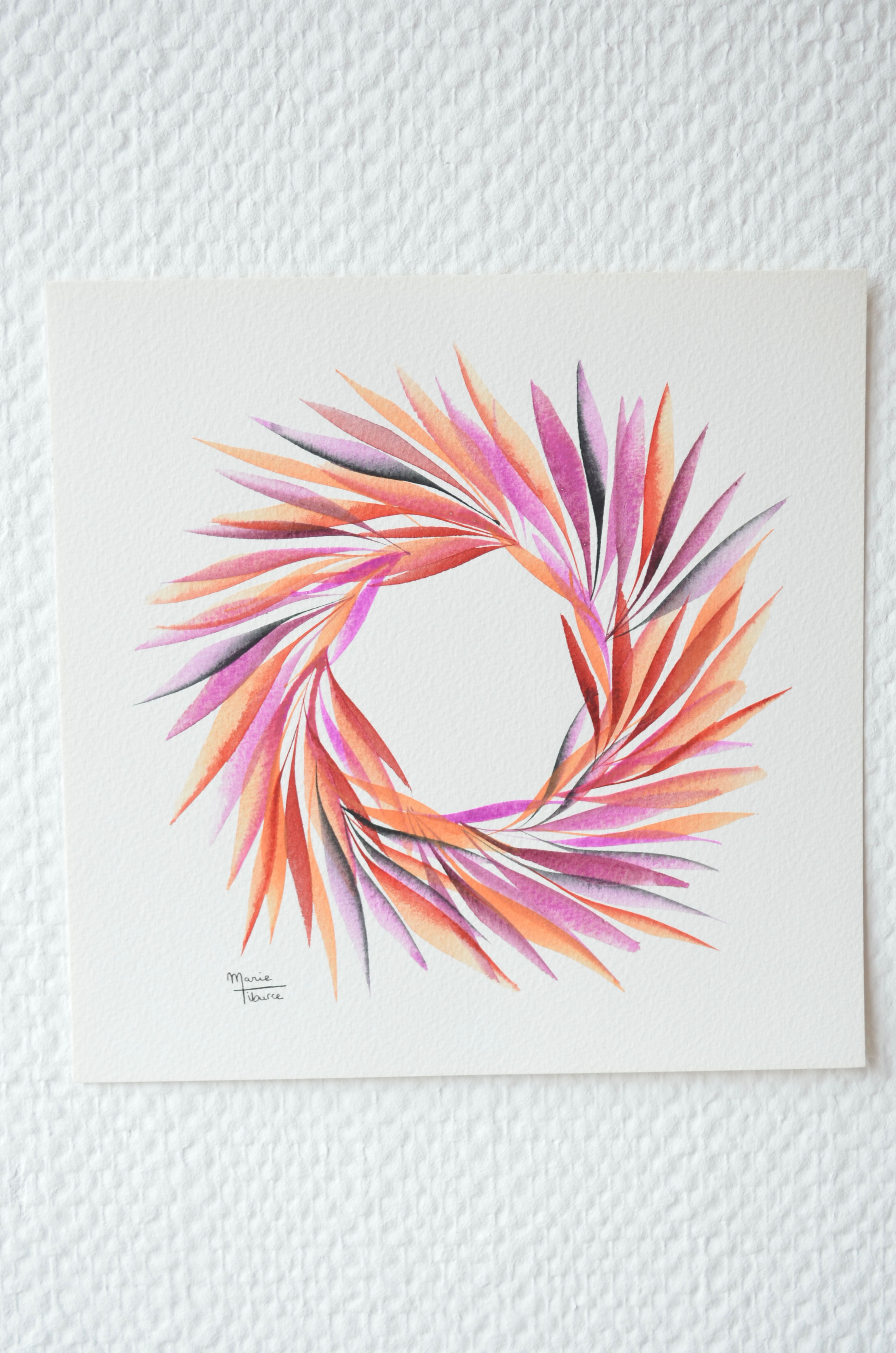 Couronne pinceau sabre