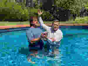 Stephen's Baptism, Lakeside Community Seventh-day Adventist Church.