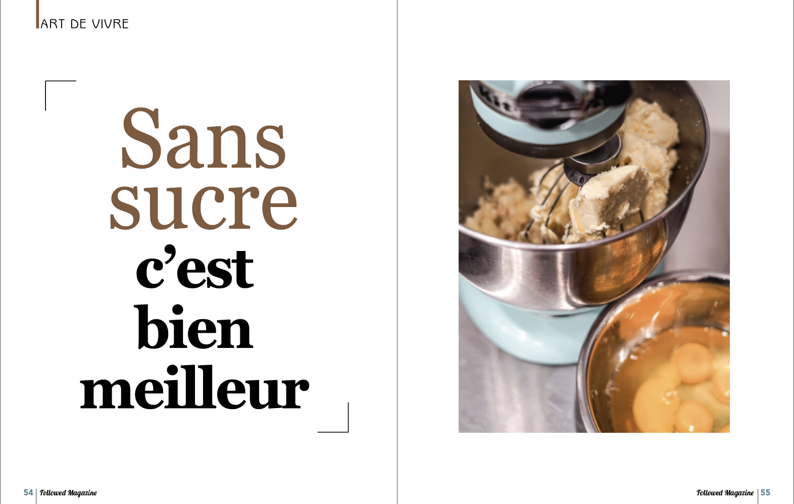 Pâtisserie "sans" sucre