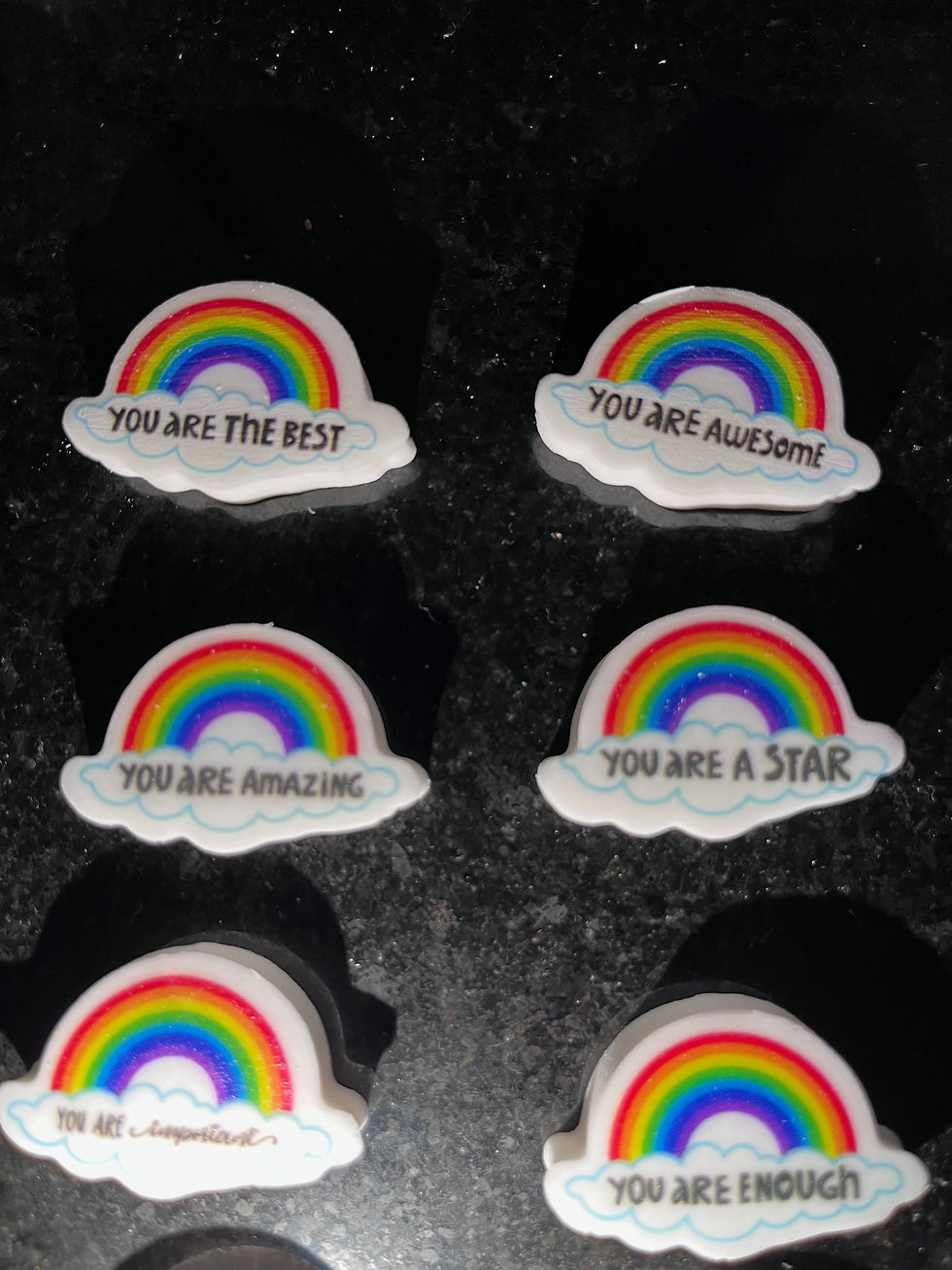 Thumbnail: Rainbow Affirmation Eraser