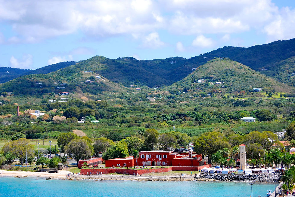 Frederiksted, St. Croix scenery