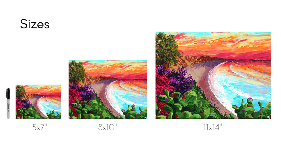 Thumbnail: 'Dreaming of California' Print