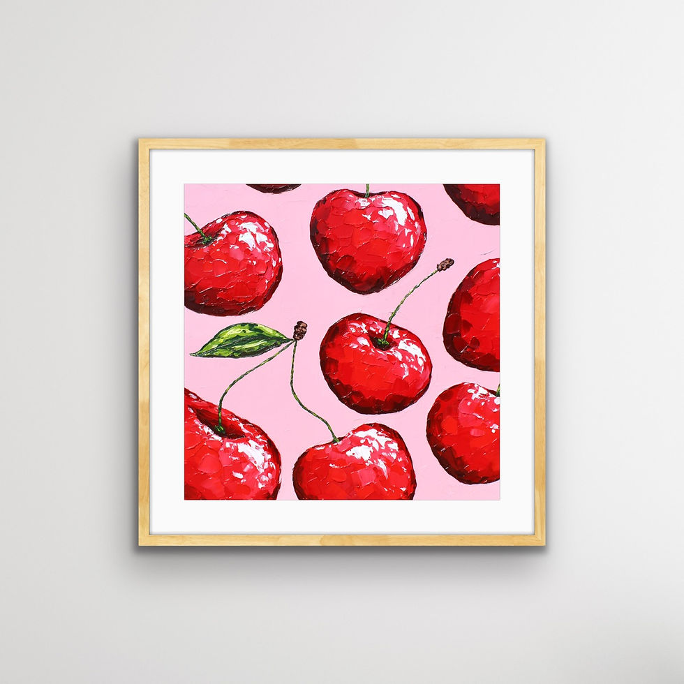 'Cherries' Print