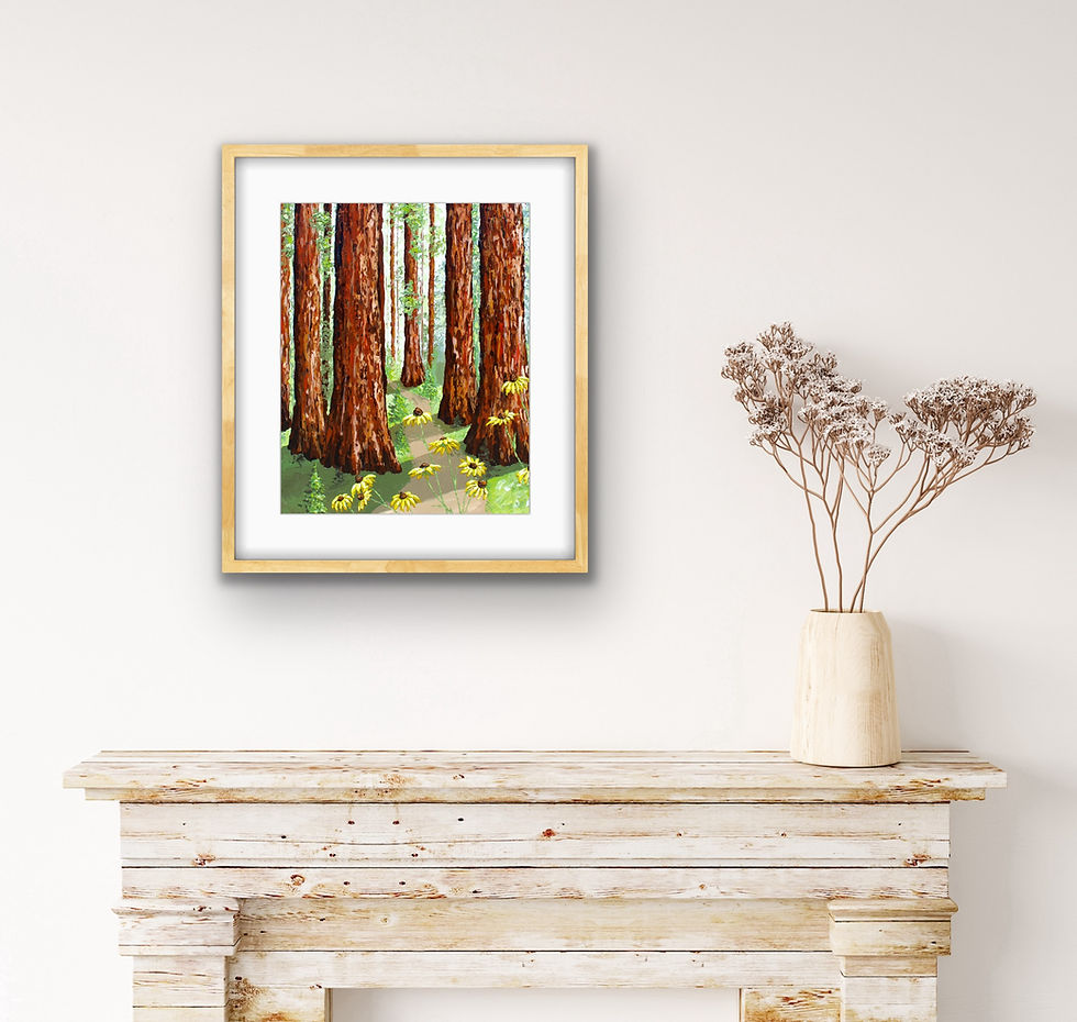 Thumbnail: 'Summer in Sequoia' Print