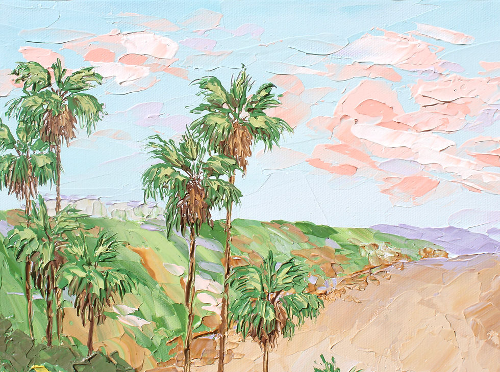 Thumbnail: 'Daydreaming by the Coast' Original Painting