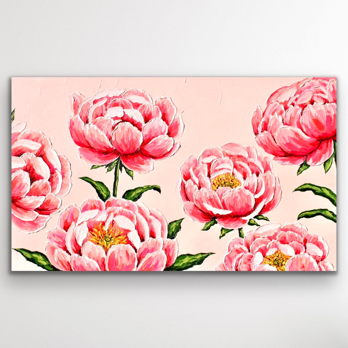 'Peonies' Original Painting