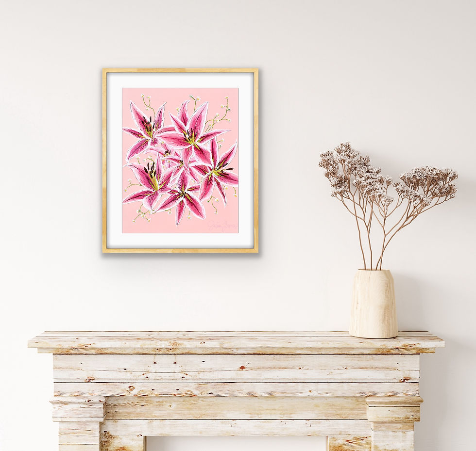 Thumbnail: 'Stargazers & Daisies' Print