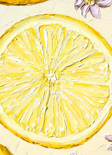 Lemons' Original Painting | Juju Creates Art
