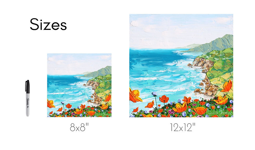 Thumbnail: 'Coastal Sunshine' Print